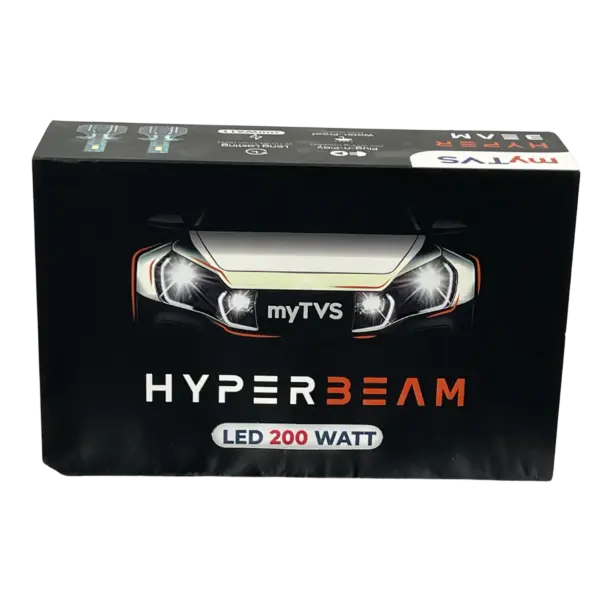 my TVS Hyper Beam LED 200 W H4/H19